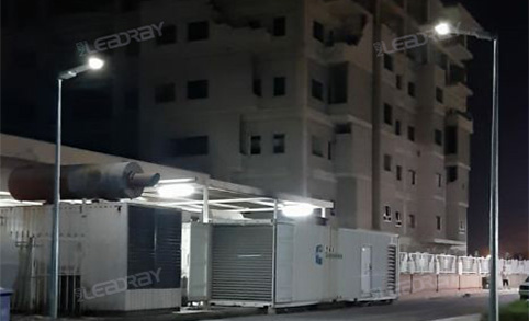 Solar Street Light Application In Factory