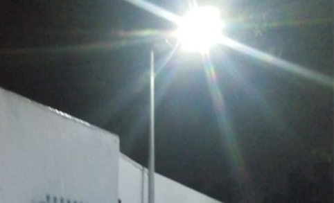 LRC-F60 solar street light installed in Car park