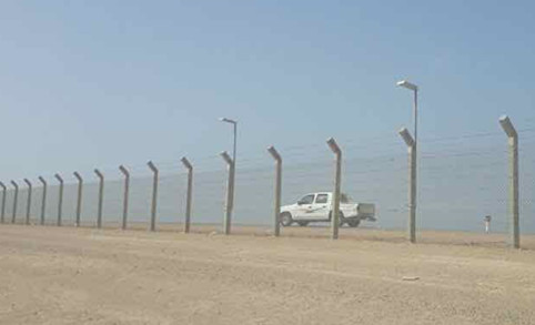 500pcs LRC08W solar outdoor lighting project is under sample test
