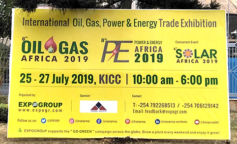 Leadray presented at the Show of Solar Africa 2019 in Kenya