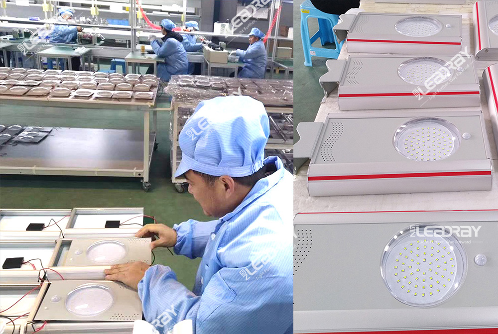 Factory Direct Selling Good Quality Ip65 Waterproof Aluminium Integrated Outdoor Street Light Road Light