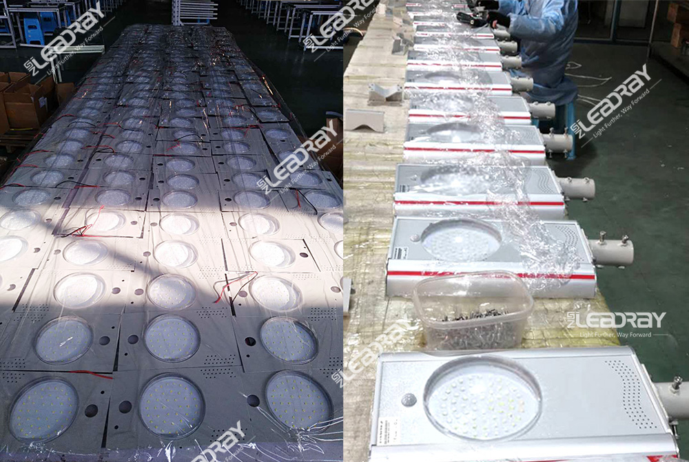 Factory Direct Selling Good Quality Ip65 Waterproof Aluminium Integrated Outdoor Street Light Road Light