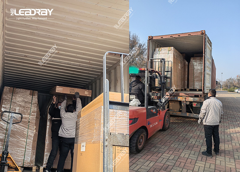 Solar street lights for Middle Eastern customers