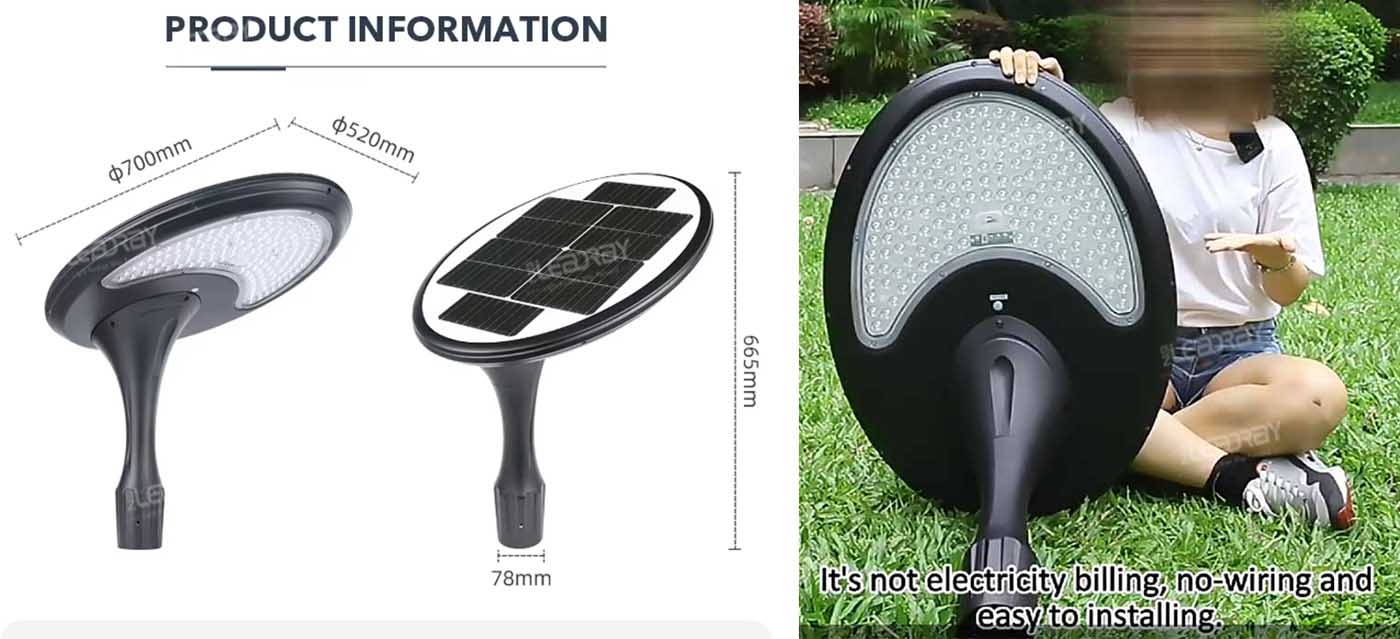 LED garden lights 