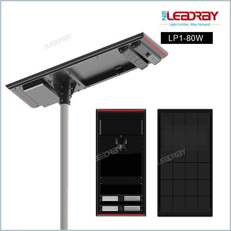 80W Solar Parking Lot Light outdoor