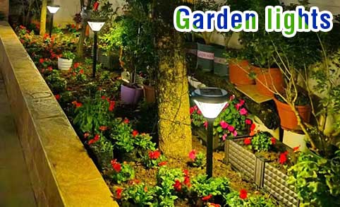 Garden column lights are lighting fixtures designed specifically for outdoor gardens