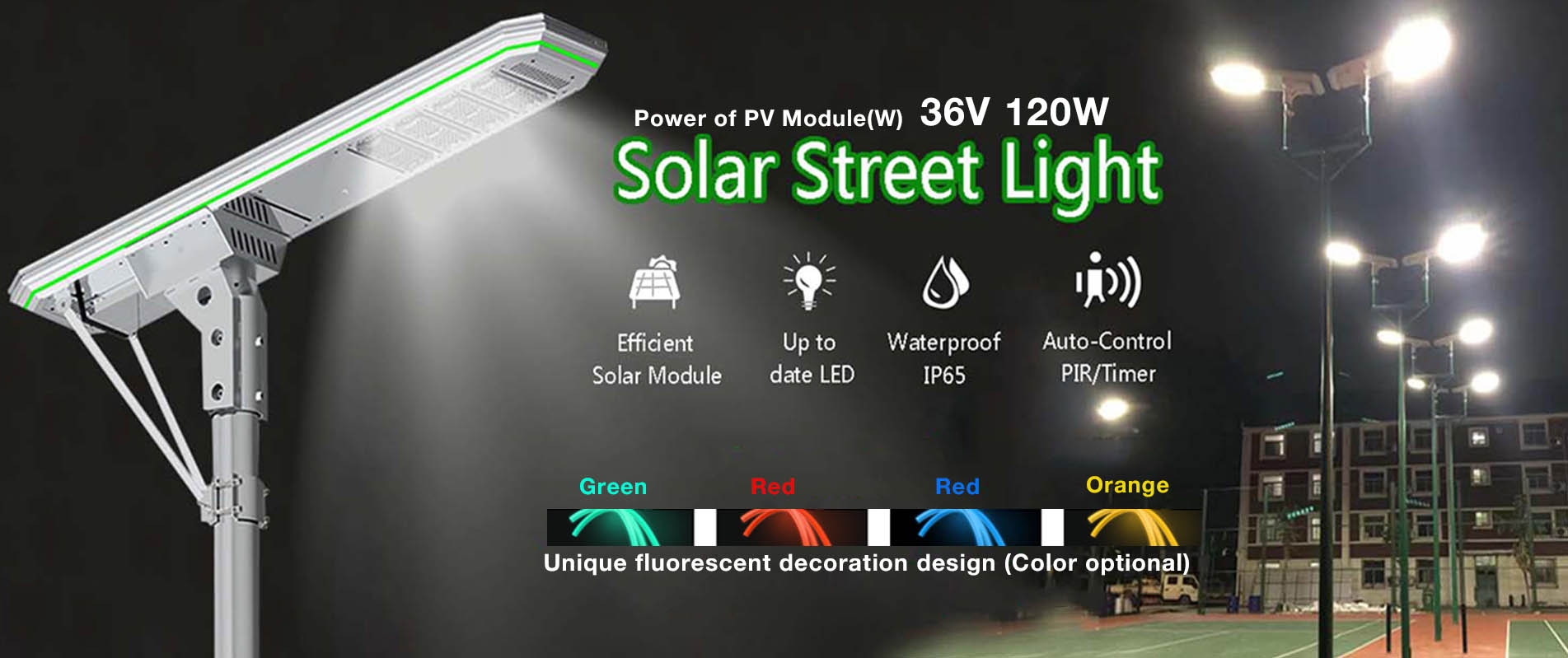 All In One Solar Power Led Street