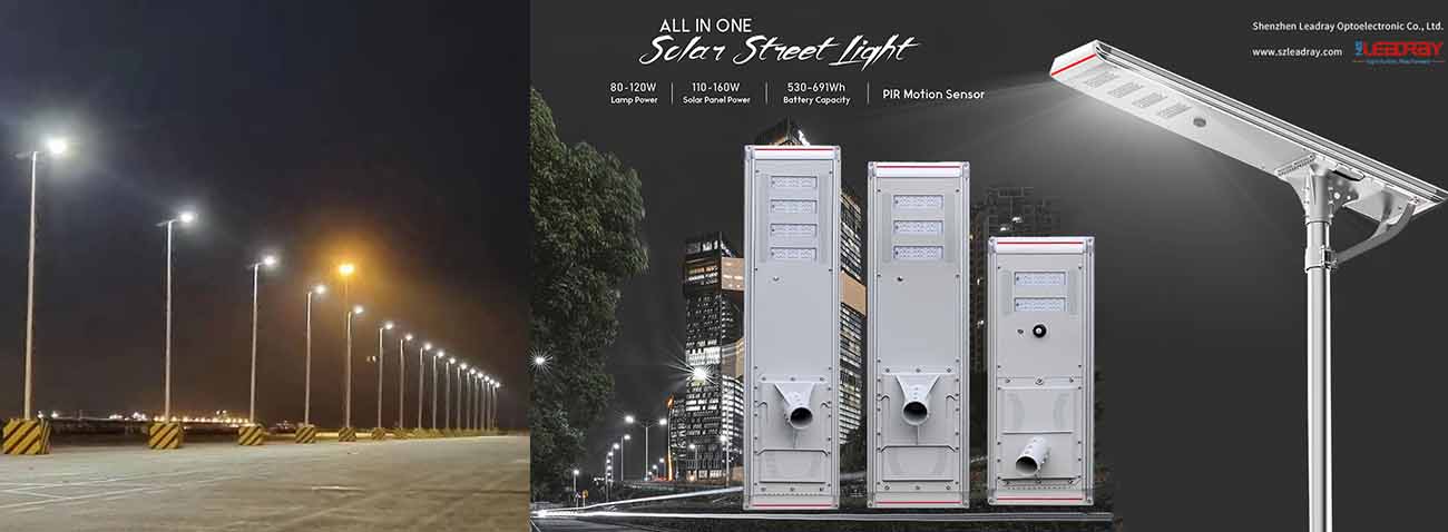 LED solar street lights