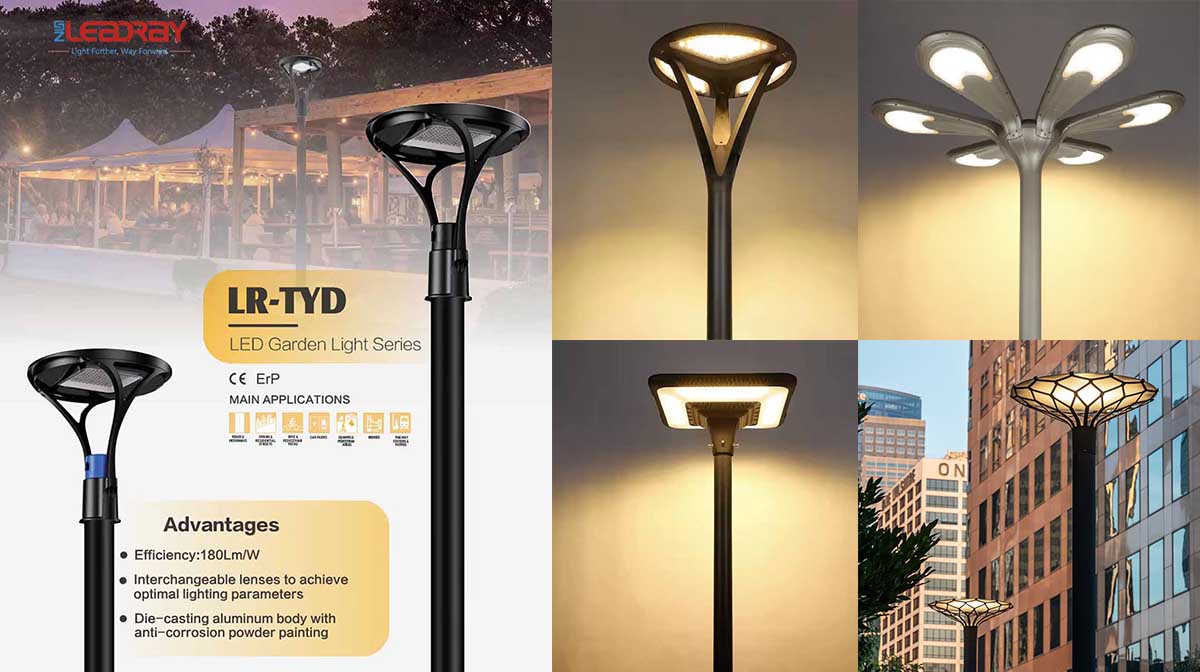 solar garden street lights