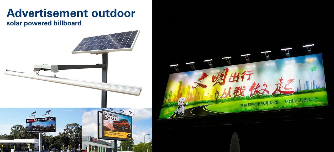 Solar Billboard Lights 