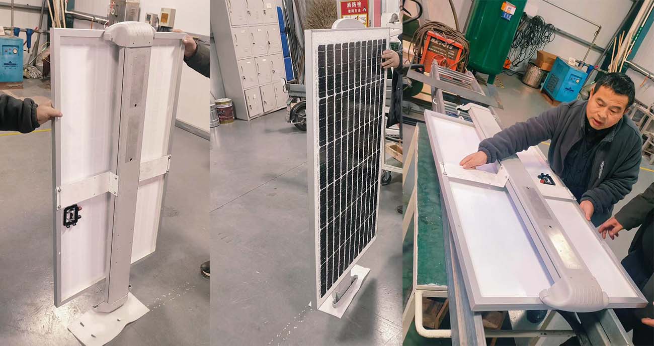 LED solar street lamp 100W LED solar street lamp 100W