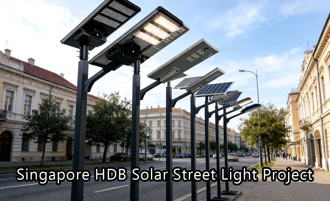 LEADRAY Solar Street Lights Now Illuminating Singapore’s Streets!