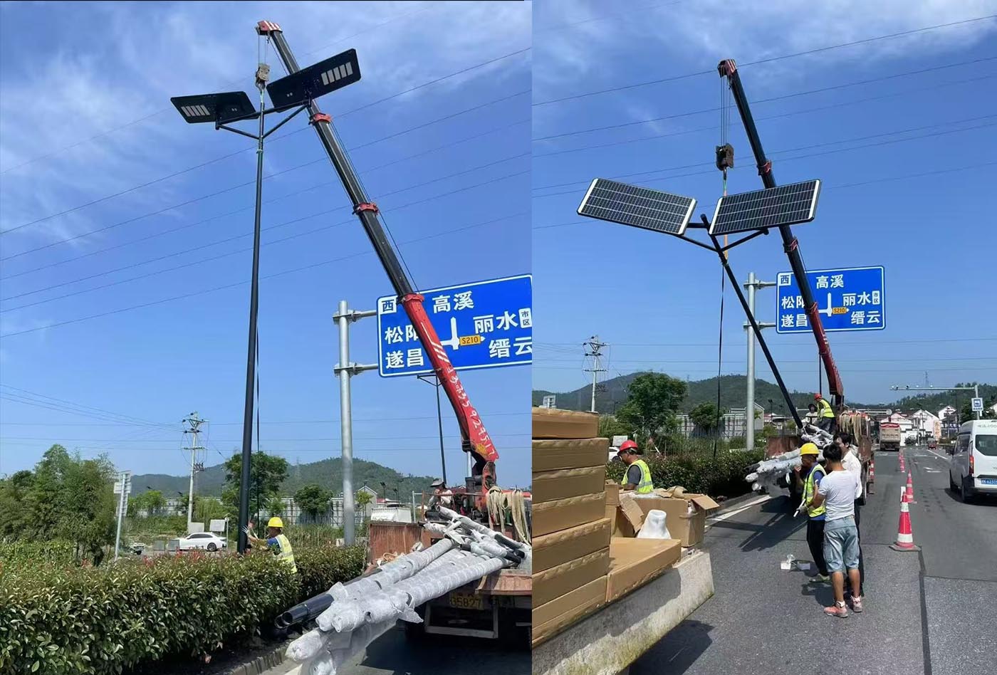 LEADRAY brand solar street lights are fortunate to be able to promote the Zhejiang street light project. LEADRAY brand solar street lights are fortunate to be able to promote the Zhejiang street light project.