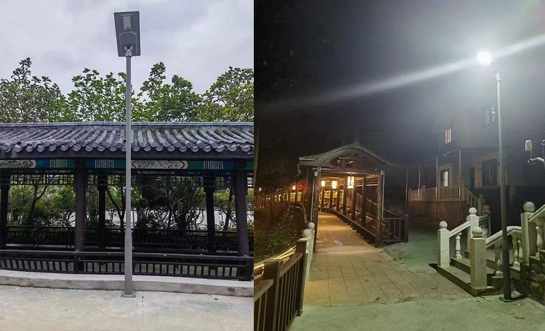 All-in-One Integrated Solar Street Light Waterproof Outdoor LED Lamp for Garden, Yard, Road & Farm