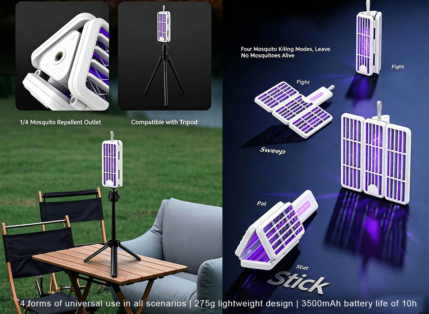 4-in-1 Transformable Design