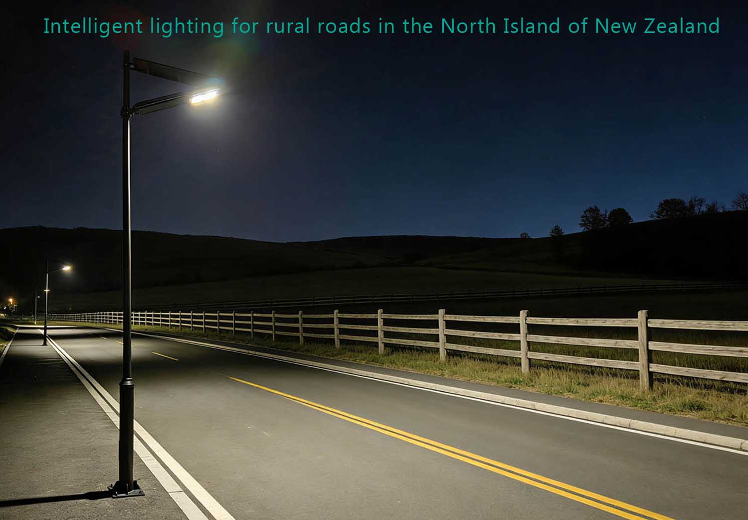Rural road lighting intelligent lighting control system for rural roads in the North Island of New Zealand