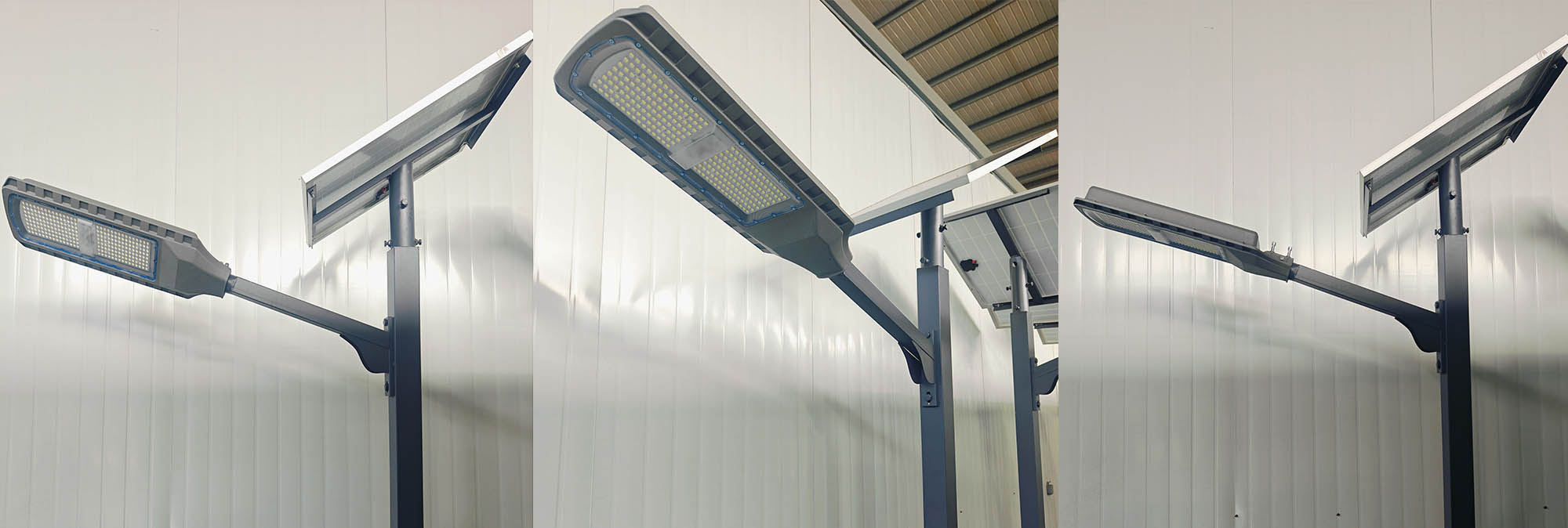 Solar off grid split street lamp Solar off grid split street lamp