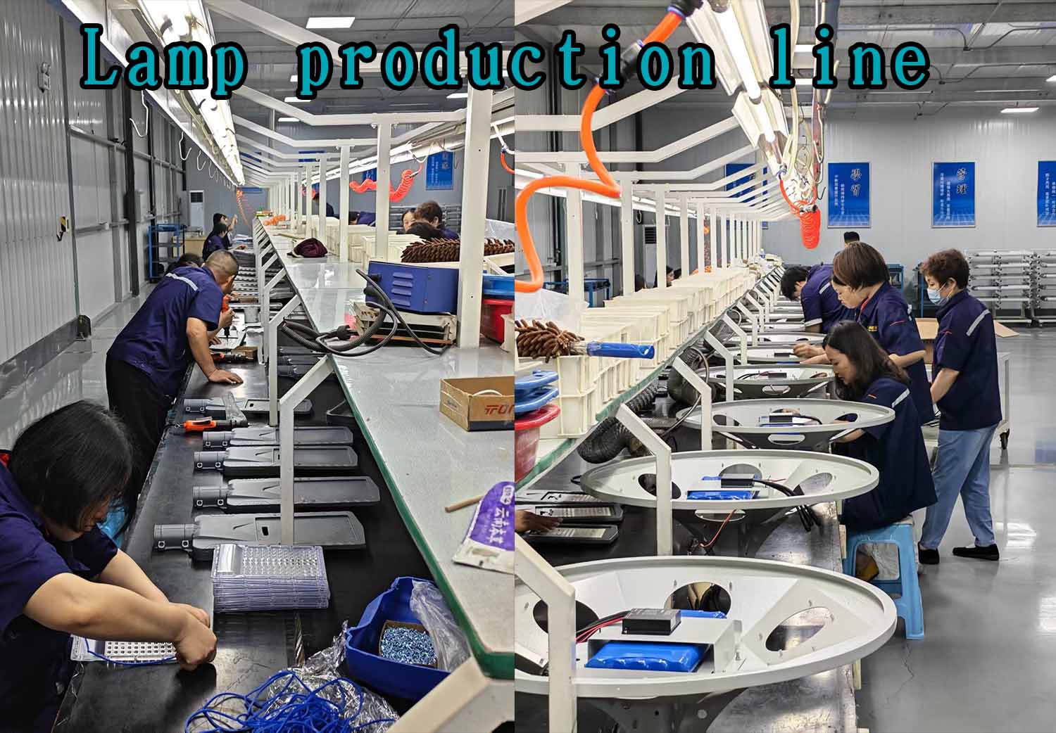 LEADRAY Factory Production Line: Strictly Standardized Manufacturing of High Quality Solar LED Street Lights