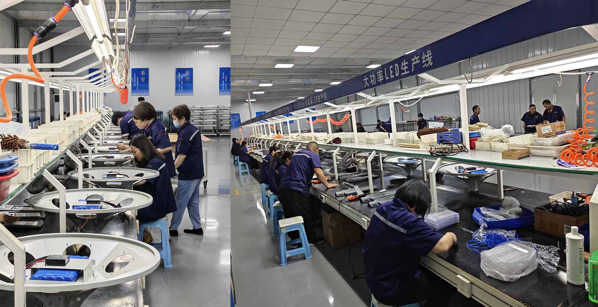 LED integrated assembly production line