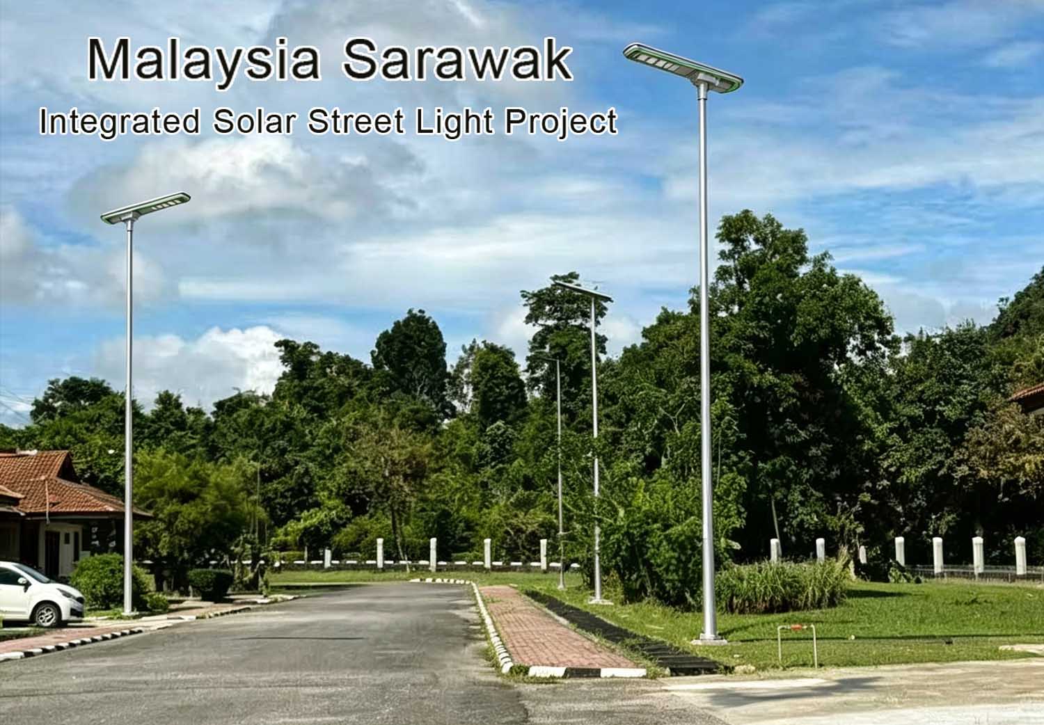 Malaysia Sarawak Integrated Solar Street Light Project