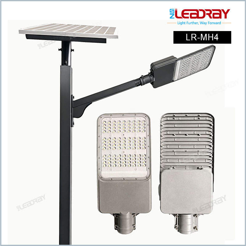 Split Solar LED Street Light 20W/40W, Philips 5050 Chips, Die-Cast Aluminum Solar Road Light for Municipal Village Lighting Project