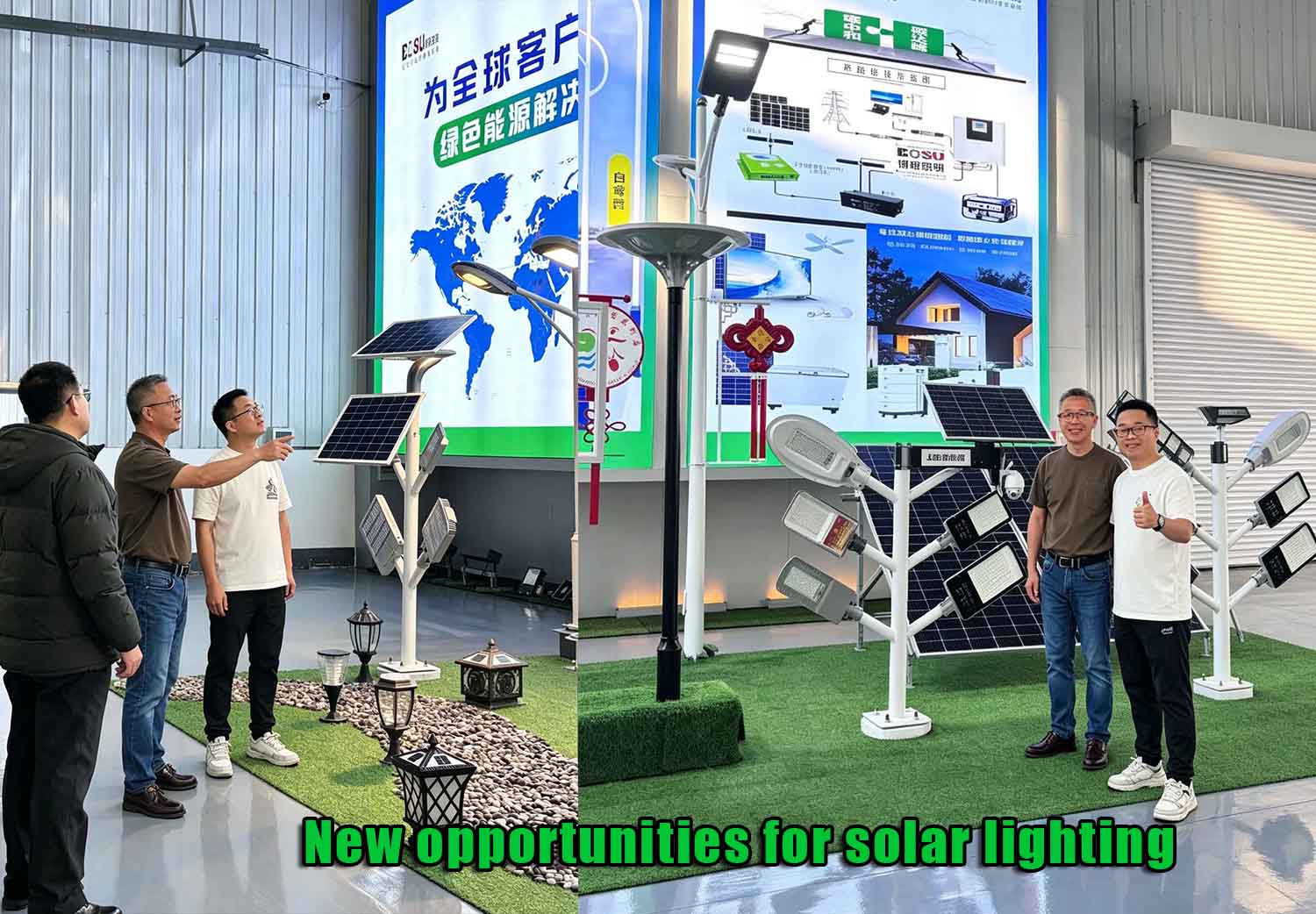 New opportunities for solar lighting we were glad to welcome our valued customer for an on‑site factory visit.