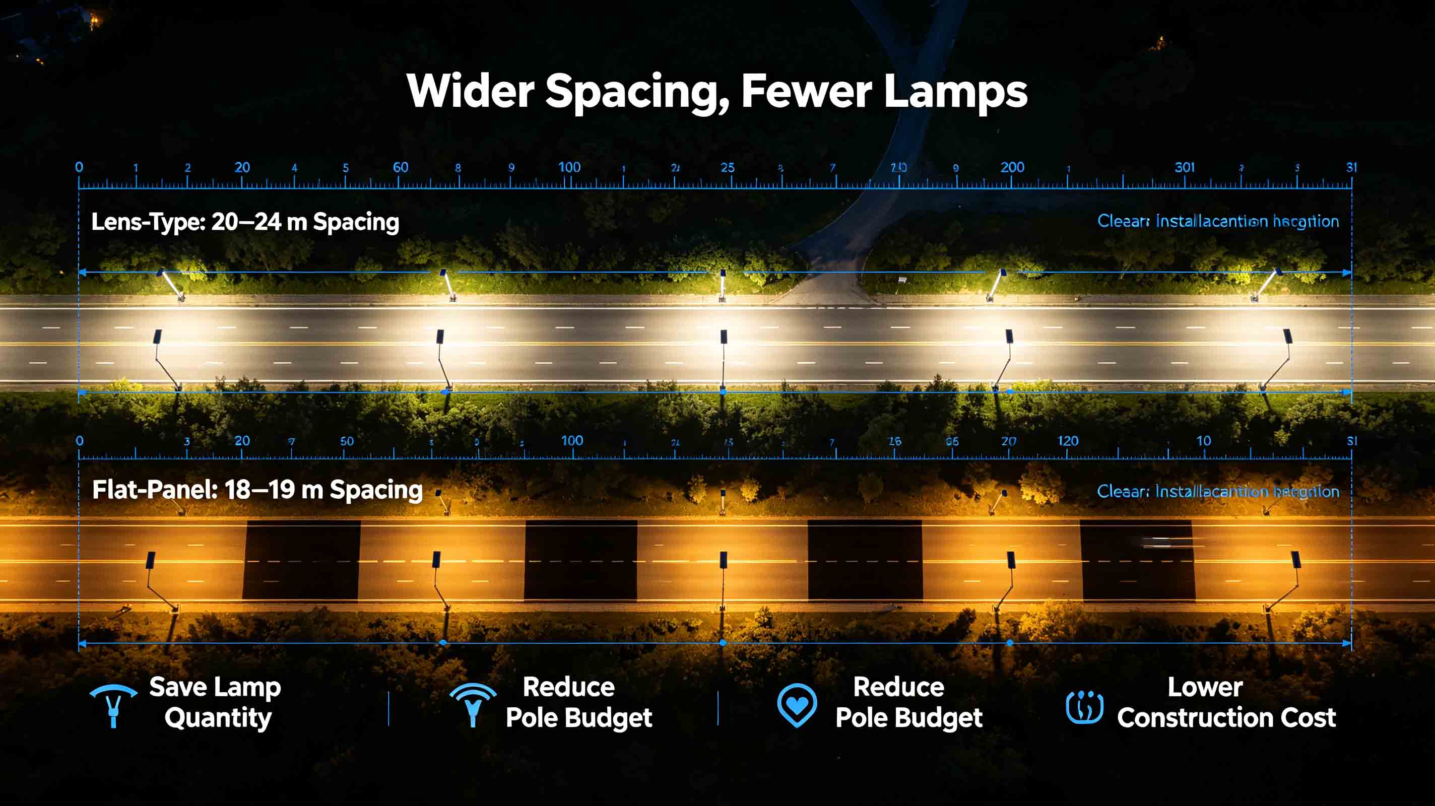 What is a secondary optical distribution solar street light? What is a secondary optical distribution solar street light?