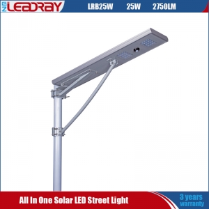 Street Lights With Solar Panel 25W