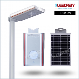 12 watt LED Solar Street Light with Motion led solar street light factory