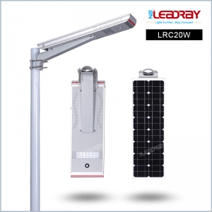 20W Solar All In One Street Light