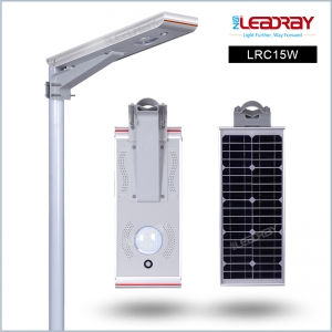 15W Solar Power Led Street Lighting