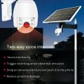 Leadray 4G Memory Card 1080P IP Camera WIFI Solar Panel Battery Security Camera Waterproof Outdoor PTZ CCTV Camera