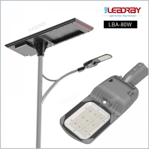 Led solar street light