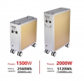 300w 500w 1000w 2000w AC 110V 220v lithium ups outdoor emergency home energy storage battery solar power station generator