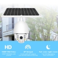 WiFi Solar Powered 1080P Battery IP PTZ Security Dome Camera Wireless Outdoor CCTV Camera