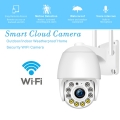 Full HD 3MP 5MP auto tracking wireless speed dome PTZ camera 360 degree outdoor color night vision smart wifi ip ptz camera