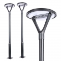 Superior aviation aluminum AL6063-T5 Changing Square Spot Light Outdoor Patio Garden Lights With Solar Powered
