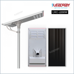 Led solar street light