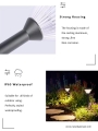 Outdoor Fence Lighting Lamp Led Solar Post Pillars Outdoor Decorative Pillar Column Garden Lights Solar Powered Light For Garden