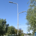 20W Solar All In One Street Light with Pole High Brightness Outdoor Ip65 Waterproof Solar Street Light