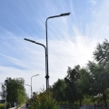 20W Solar All In One Street Light with Pole High Brightness Outdoor Ip65 Waterproof Solar Street Light