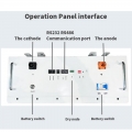 Bluetooth Smart Solar System Wall Power 200 Ah Lifepo4 Wall-mounted Price Energy Storage Lithium System 10Kwh Battery