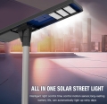 2024 Lighting Integrated Motion Sensor Outdoor All In One Street Light 60w 80W 120W solar led street light