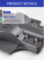 Outdoor LED waterproof IP65 Integrated Road ABS All In One Ip66 Solar Street Light For Roads 30w 60w 90w 120w