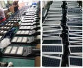 Remote Control 30w 60w 90w 120w Battery Power Solar Panel Lights System Outdoor Dimmable Integrated All In One Led Solar Street Light