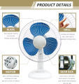Wholesale Energy Saving Large Capacity Battery 10 Inch Portable Rechargeable Solar Charging With Panel Desk Table Fan