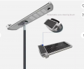 Solar Energy Auto Cleaning Street Light 60watt 80watt 100watt