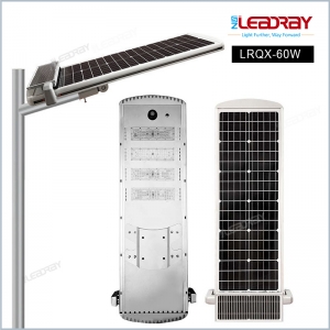 Auto Cleaning Solar Street Light  60W 80W 100W LED Constant MPPT Motion Mode Road Projector
