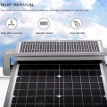 Automatic cleaning features monocrystalline silicon solar panels with all-aluminum LED street lights 80watt