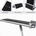 Automatic cleaning features monocrystalline silicon solar panels with all-aluminum LED street lights 80watt